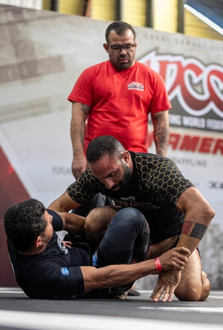 Treino de Jiu-jítsu